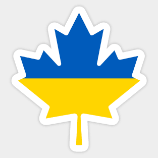 Canada Supports Ukraine Sticker